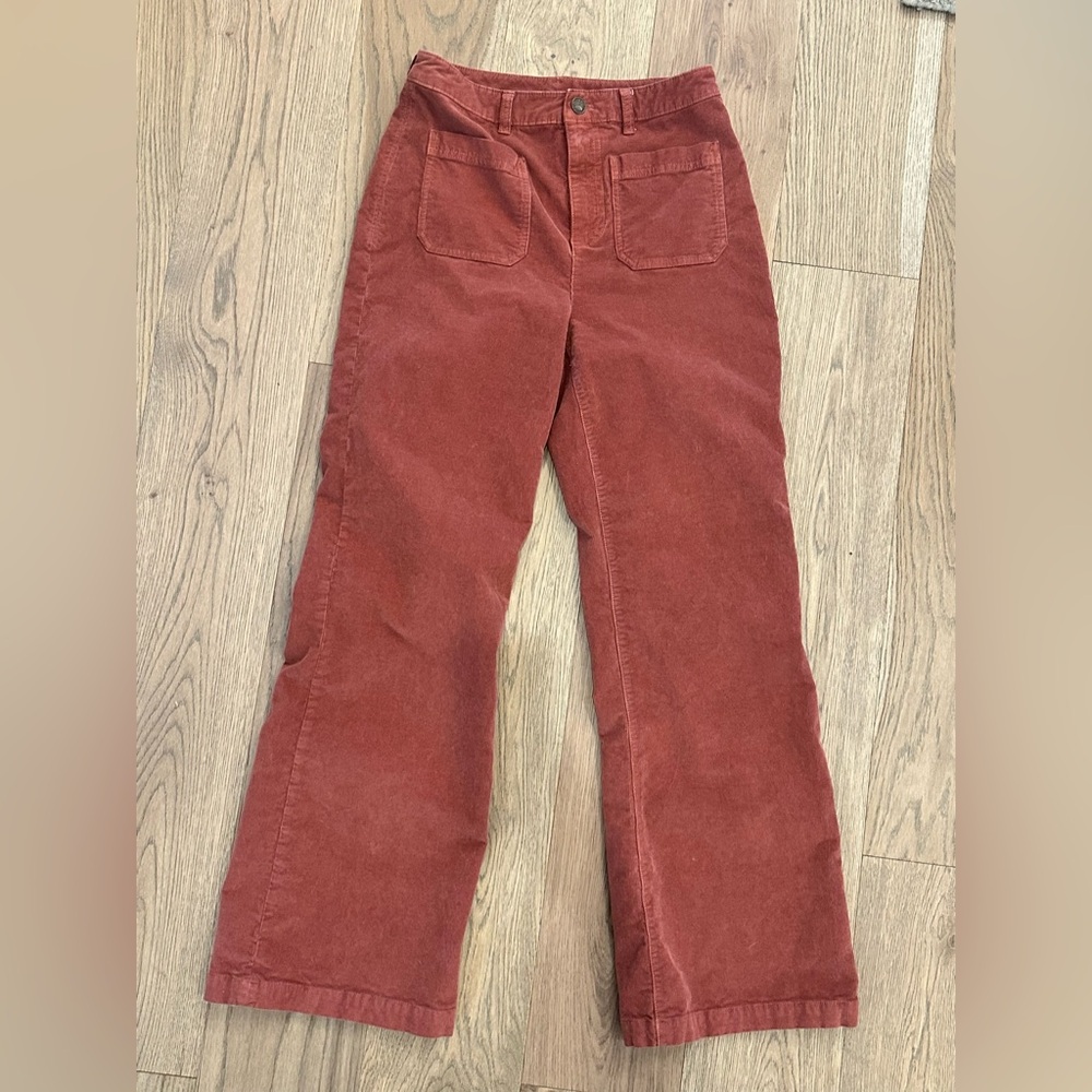Faherty Corduroy Pants Rust 29